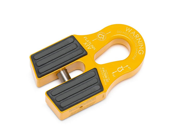 FlatLink XTV Winch Shackle Mount Yellow Factor 55 - Factor 55 - 00070-03