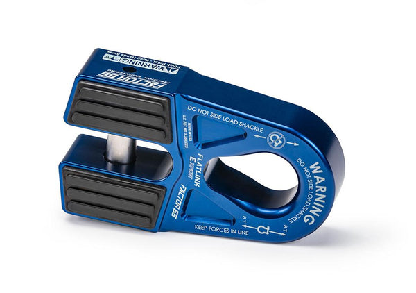 FlatLink Expert Closed Winch Shackle Mount Blue Factor 55 - Factor 55 - 00080-02