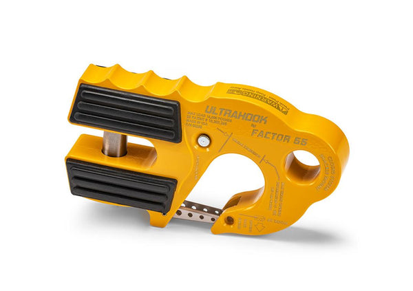 UltraHook Closed System Winch Shackle Mount Yellow Factor 55 - Factor 55 - 00250-03