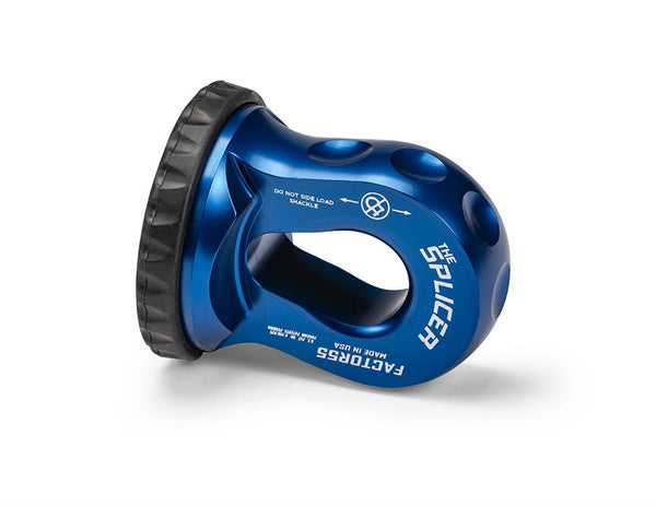 Splicer Splice On Synthetic Rope Thimble Shackle Blue Factor 55 - Factor 55 - 00352-02