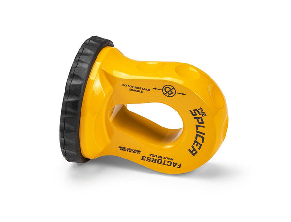 Splicer Splice On Synthetic Rope Thimble Shackle Yellow Factor 55 - Factor 55 - 00352-03