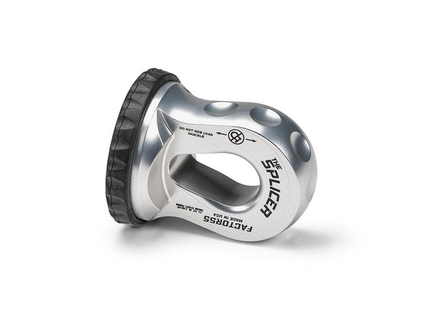 Splicer Splice On Synthetic Rope Thimble Shackle Silver Factor 55 - Factor 55 - 00352-05