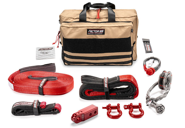 Vehicle Recovery Kit Sawtooth Red -Large Factor 55 - Factor 55 - 00475-01-LARGE