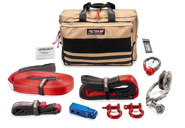 Vehicle Recovery Kit Sawtooth Blue -Large Factor 55 - Factor 55 - 00475-02-LARGE