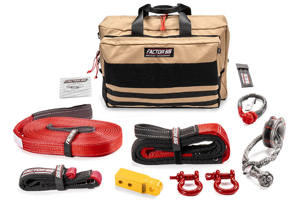 Vehicle Recovery Kit Sawtooth Yellow -Large Factor 55 - Factor 55 - 00475-03-LARGE