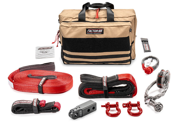 Vehicle Recovery Kit Sawtooth Black -Large Factor 55 - Factor 55 - 00475-04-LARGE