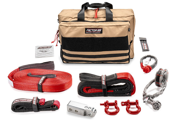 Vehicle Recovery Kit Sawtooth Silver -Large Factor 55 - Factor 55 - 00475-05-LARGE