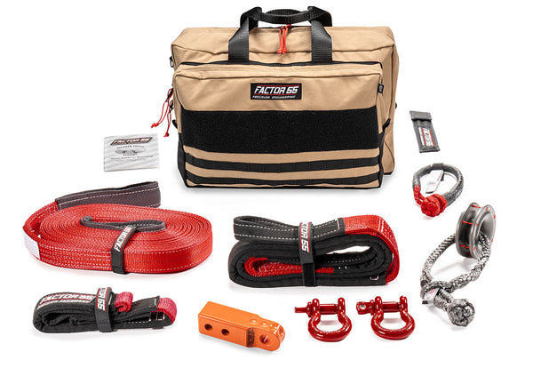 Vehicle Recovery Kit Sawtooth Orange -Large Factor 55 - Factor 55 - 00475-07-LARGE