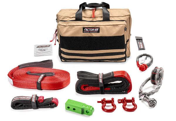 Vehicle Recovery Kit Sawtooth Green -Large Factor 55 - Factor 55 - 00475-08-LARGE