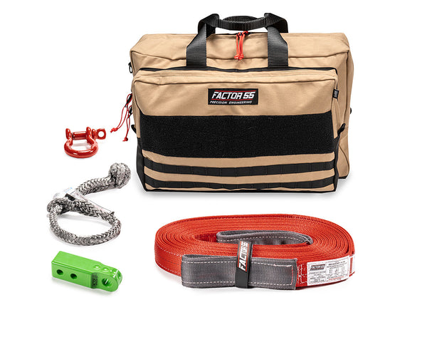 Vehicle Recovery Kit Owyhee Green- Large Factor 55 - Factor 55 - 00485-08-LARGE