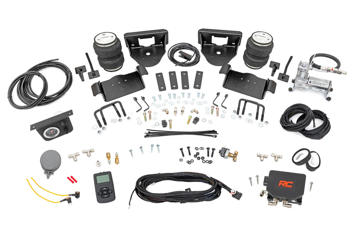 Air Spring Kit W Compressor - Wireless Controller - 0-6 In. Lifts - Ford F-150 4WD (2004-2014)