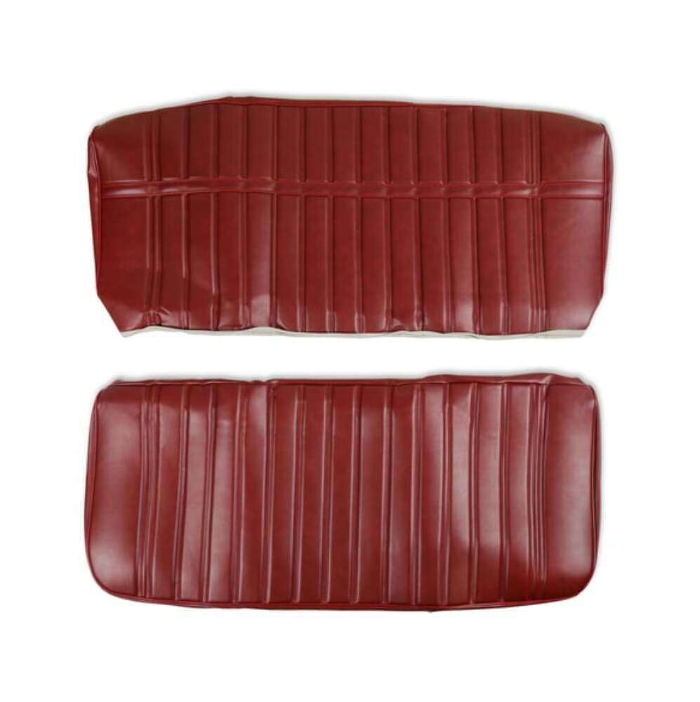 Fits 73-80 C/K Series Standard Cab Pickup Seat Upholstery-Vinyl-Maroon 05-286