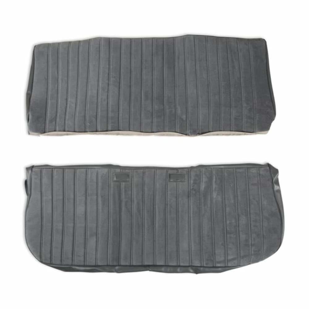 Fits 81-87 C/K Series Pickup Seat Upholstery-Full Pleat Cloth-Charcoal 05-299