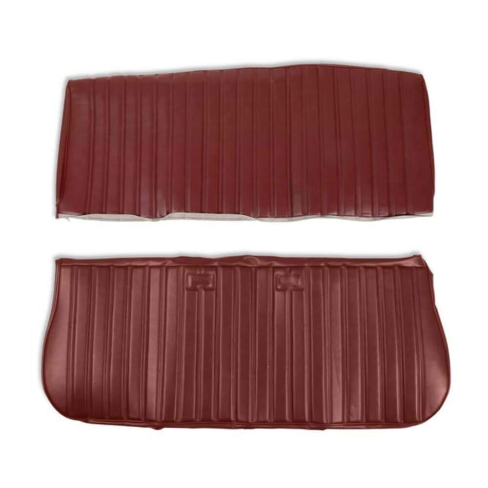 Fits 81-87 C/K Series Pickup Seat Upholstery Kit-Full Pleat Vinyl-Maroon 05-301