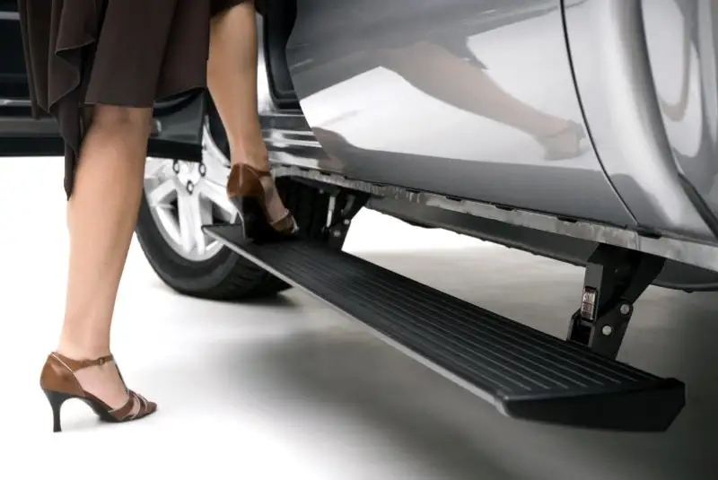 AMP Research 2007-2021 Toyota Tundra Double Cab/CrewMax PowerStep - Black