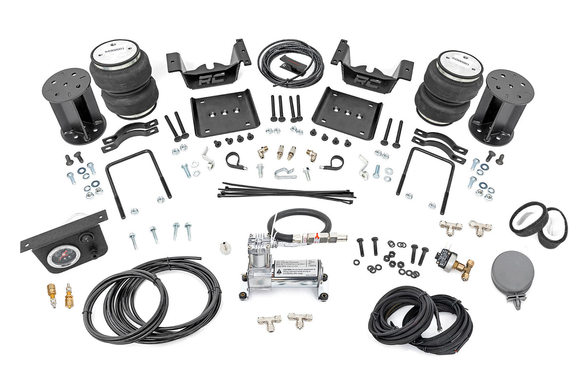 Air Spring Kit W Compressor - 6-7.5 Inch Lift Kit - Chevy GMC 1500