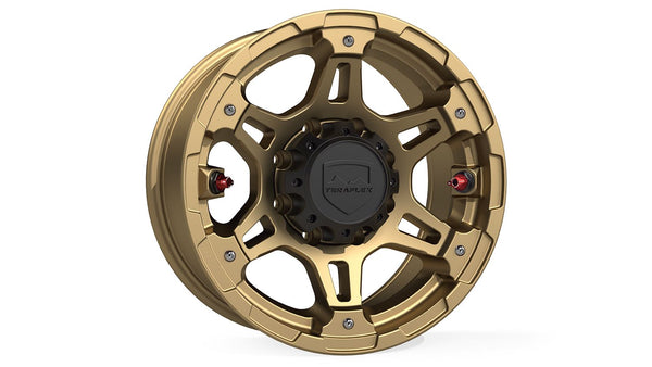 Nomad Split Spoke Off-Road Wheel 8x6.5 Inch -12mm Bronze TeraFlex - 1058289 - TeraFlex