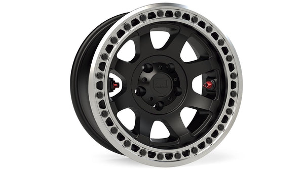 Olympus Beadlock Off-Road Wheel 5x5 Inch -25mm Metallic Black TeraFlex - 1059056 - TeraFlex