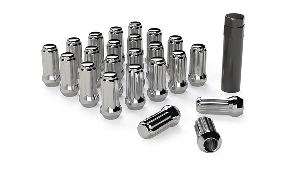 Spline Drive Lug Nut Kit M14-1.5 Chrome 23 pcs TeraFlex - 1060916 - TeraFlex
