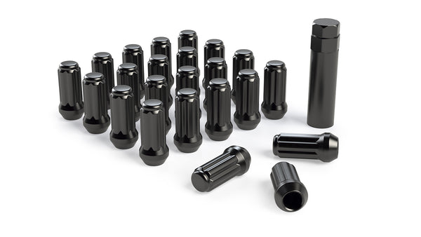 Spline Drive Lug Nut Kit M14-1.5 Black 23 pcs TeraFlex - 1061916 - TeraFlex