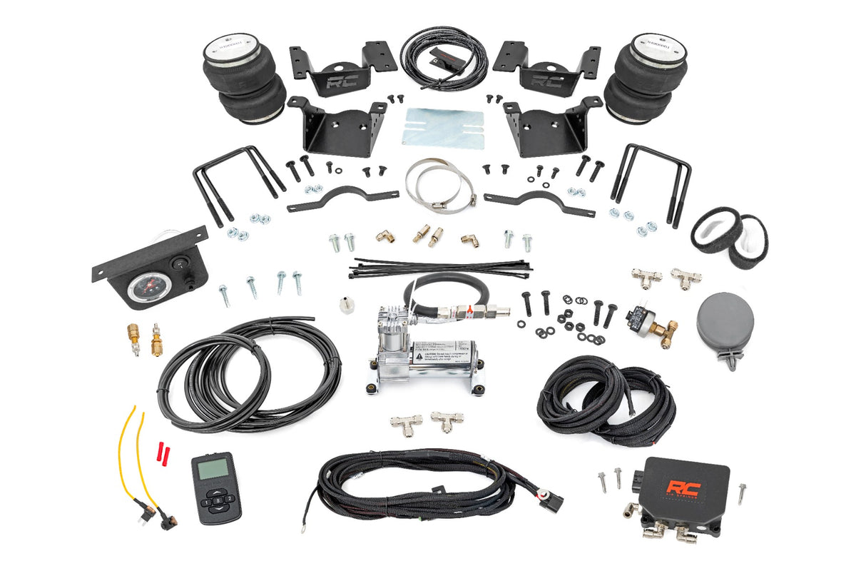 Air Spring Kit W Compressor - Wireless Controller - 0-7.5 In. Lift - Chevy GMC 2500HD 3500HD (11-19)