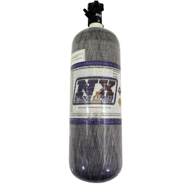 Nitrous Express Composite Bottle w/Lightning 500 Valve (6.79 Dia x 23.25 Tall) (11152)