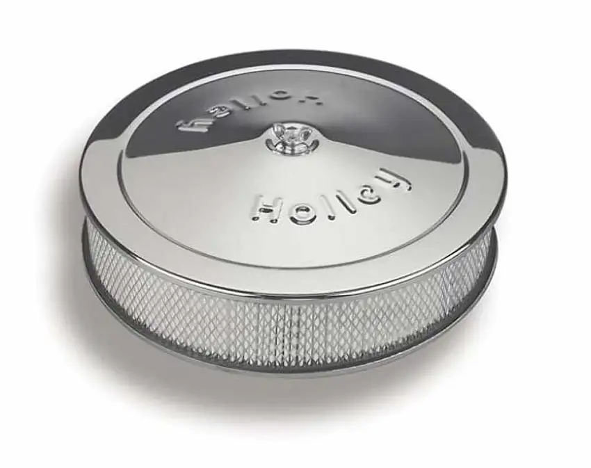 14 Chrome Round Air Cleaner - 120-102