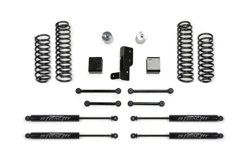 Fabtech 18+ Jeep JL 4-Door 4WD 3in Sport System w/Stealth