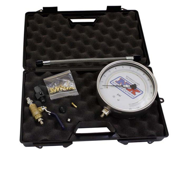 Nitrous Express Master Flo-Check Pro (6 Certified Gauge & Molded Case) (15529)