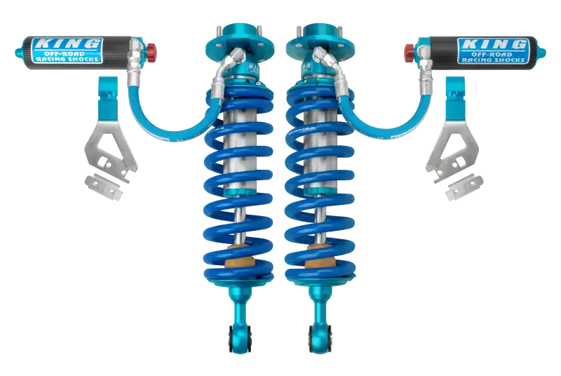 King Shocks 2022+ Toyota Tundra  Front 2.5 Dia w/ Remote Reservoir Coilover & Adjuster (Pair)