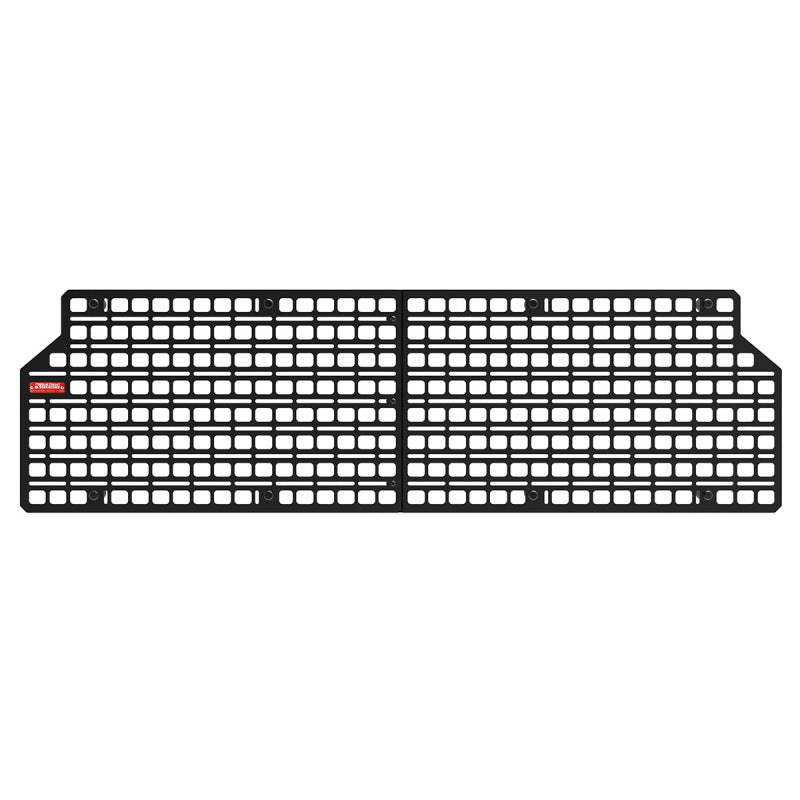 BuiltRight Industries 2022+ Rivian R1T Bedside Rack System - Cab Wall Molle Panel Kit