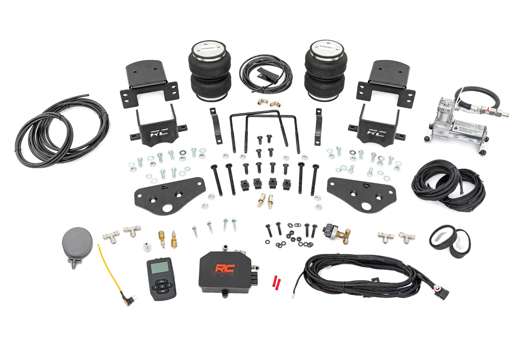 Air Spring Kit w/compressor - Wireless Controller - Ford F-250/F-350 Super Duty