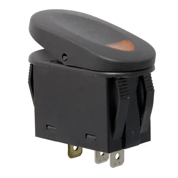 Rugged Ridge Black 2 position rocker switch-Clearance
