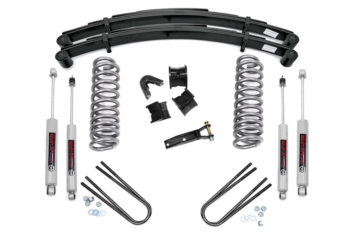 1978-1979 Ford Bronco 4 Inch Lift Kit - Rear Springs - Ford Bronco 4WD (1978-1979) - 535.2