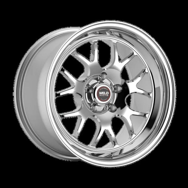 Weld S77 20x10.5 / 5x5.0 / BS 7.7 (50 ET) Polish 3.18 ID High Pad Wheel
