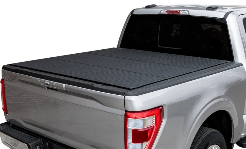 Access LOMAX Pro Series Tri-Fold Cover 04+ Ford F-150 6ft 6in Bed Blk Diamond Mist (Excl Heritage)