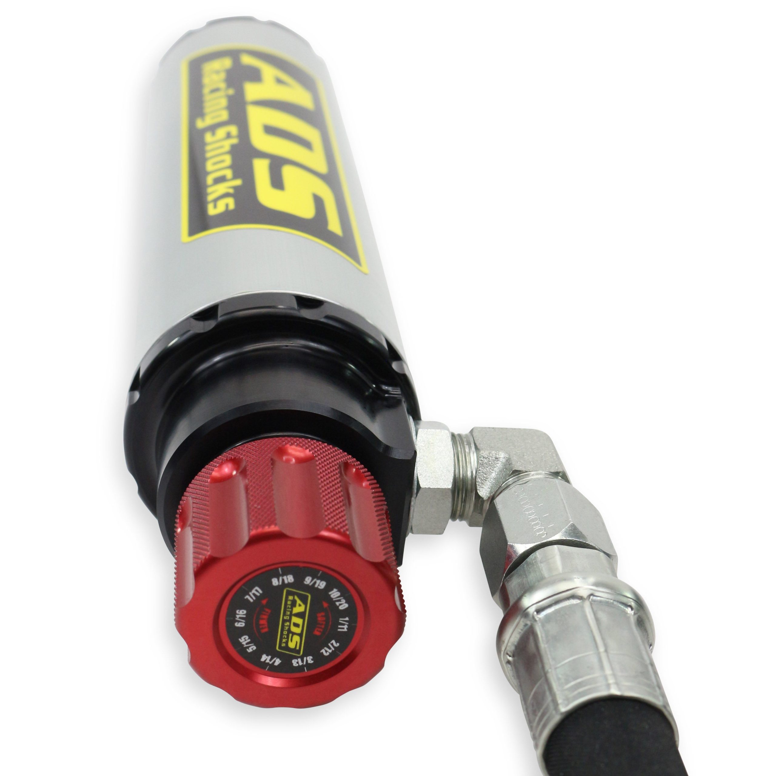 2.125 in. x 10 Race 2.125" Adjustable Reservoir Coilover - 90 Degree ADS