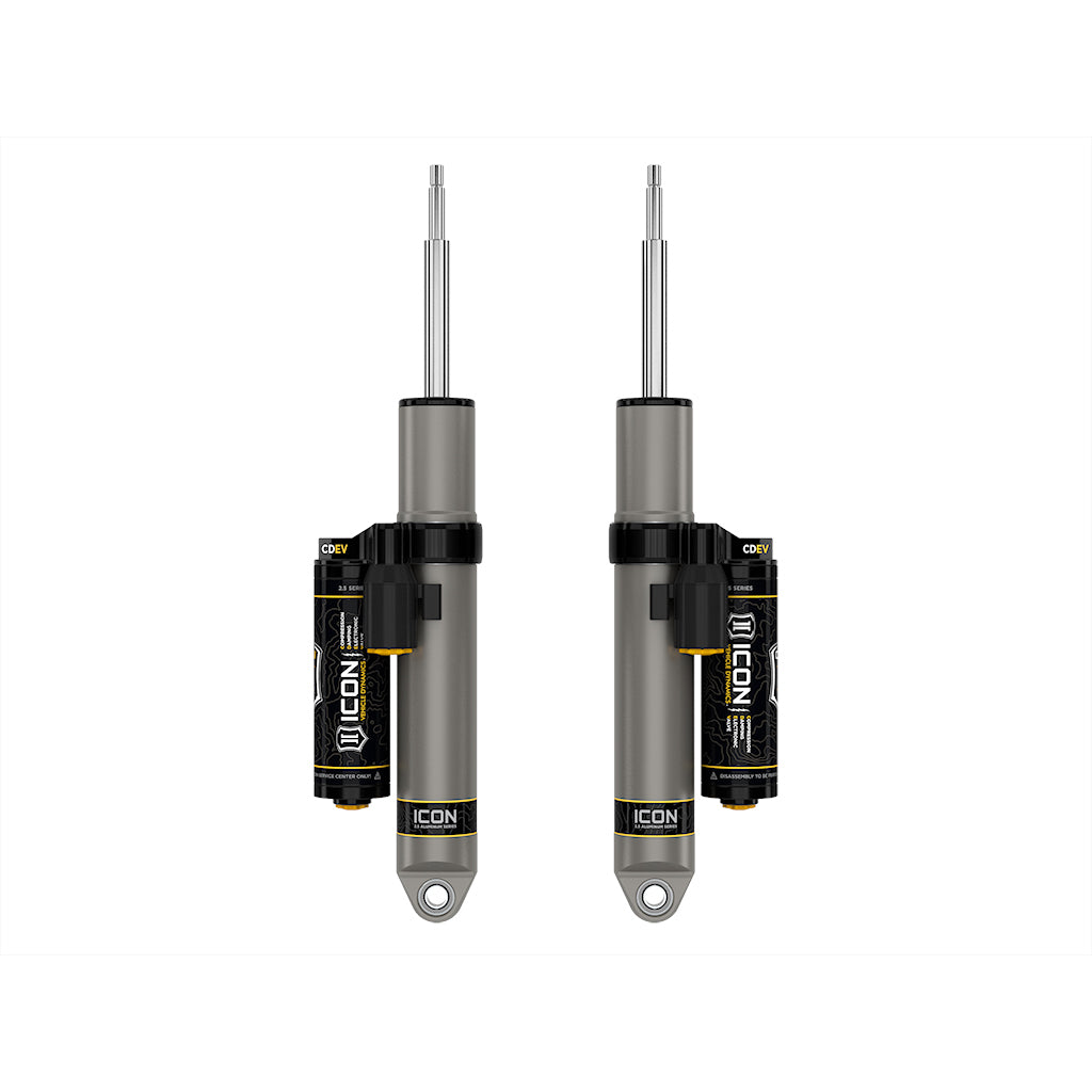 ICON 217704EP Ram 2500 Air Ride Rear 2.5 VS Shocks w/CDEV 0-3" Lift Pair