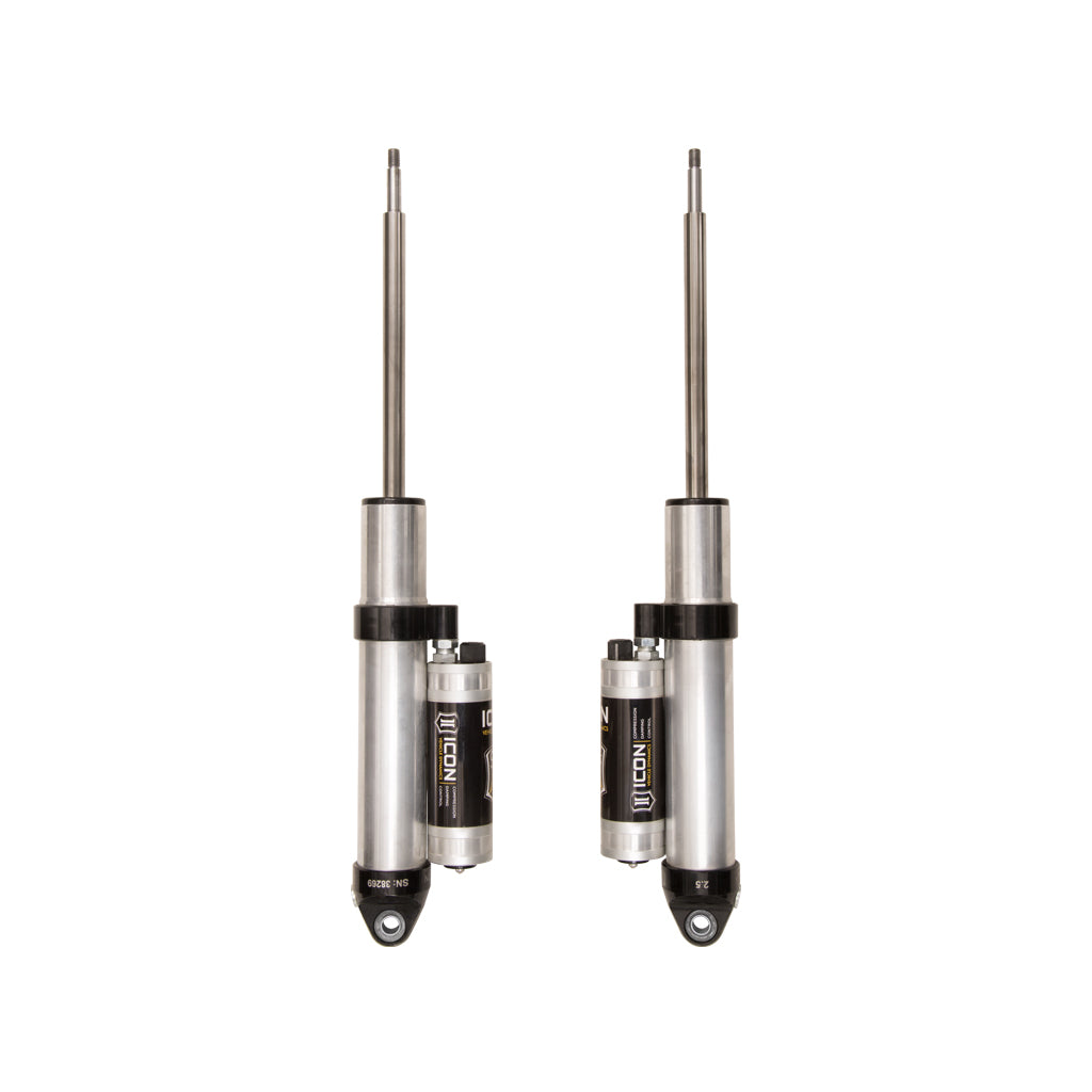 ICON 217704CP Ram 2500 0 Lift Coil/3" Lift Air Rear 2.5 VS PB/CDCV Shocks Pair