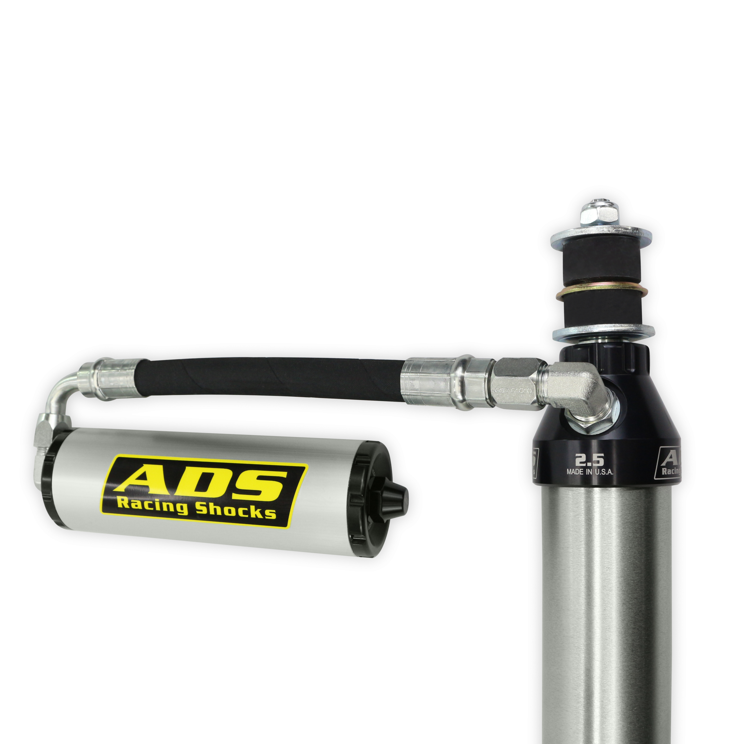 2007-2017 Jeep Wrangler Front 2.5" Adjustable Reservoir Race Shocks - Front ADS