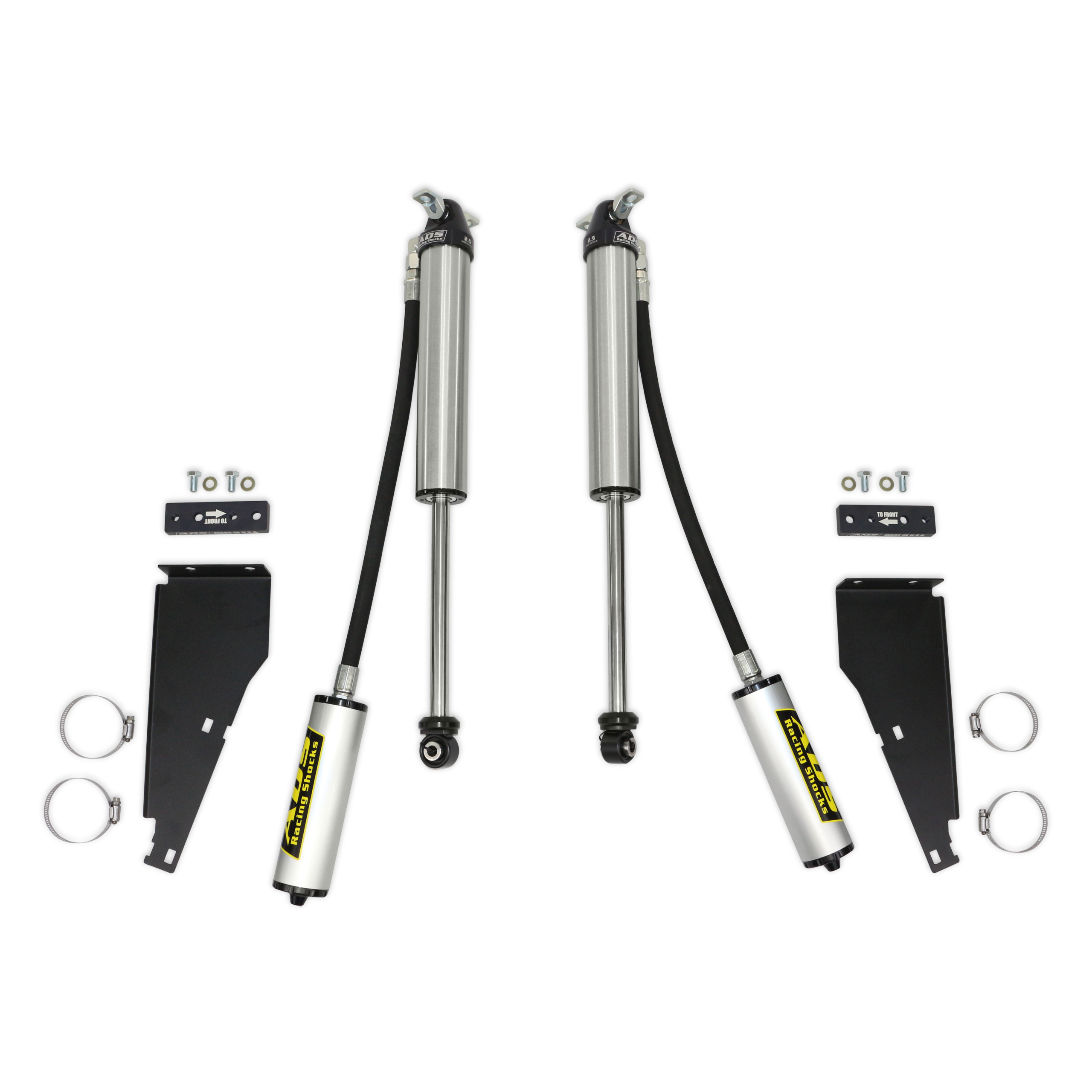 2007-2017 Jeep Wrangler Rear 2.5" Reservoir Race Shocks - Rear ADS