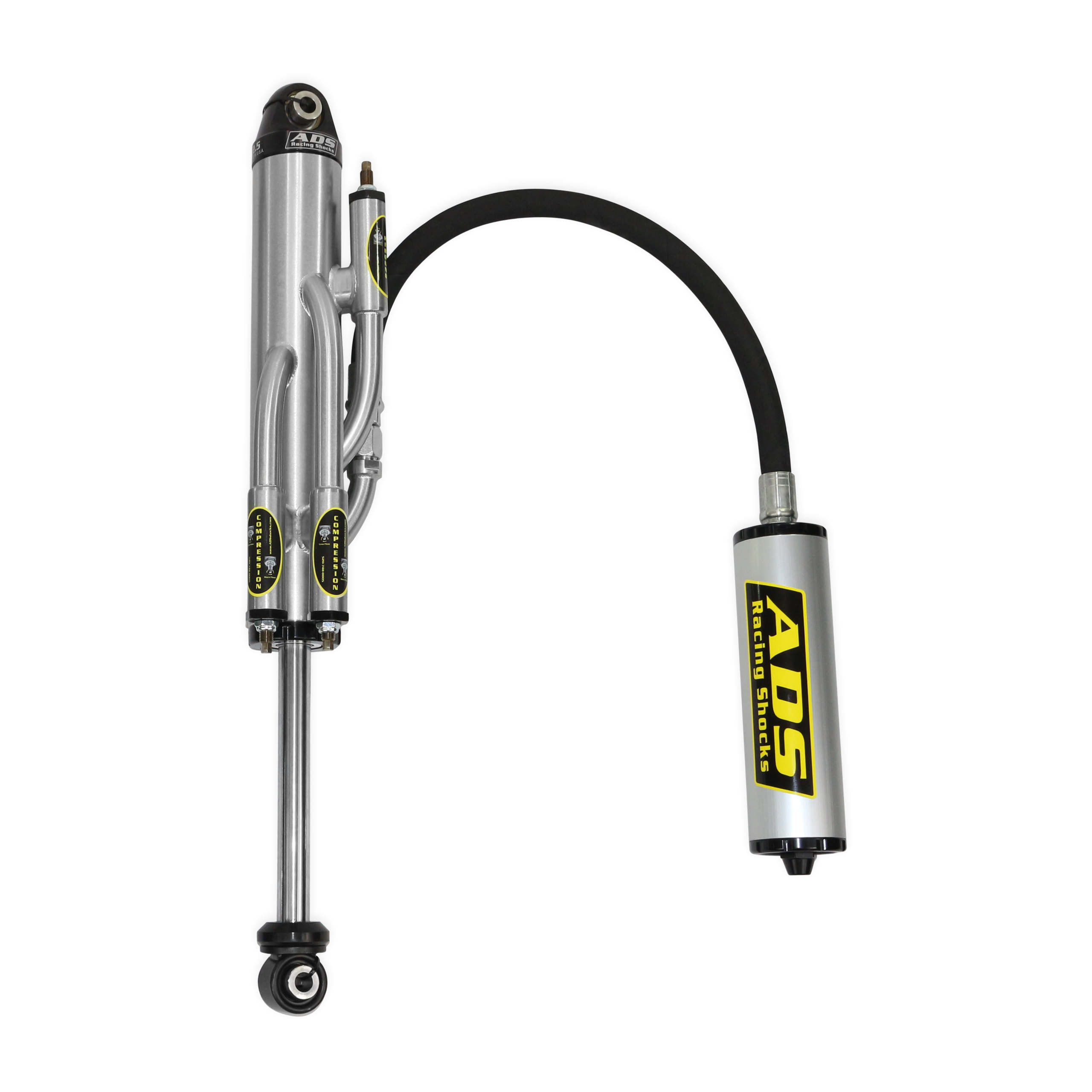 Bypass Shock 2.5 in. Race 2.5" 3-Tube Bypass Piggyback Reservoir Shock ADS