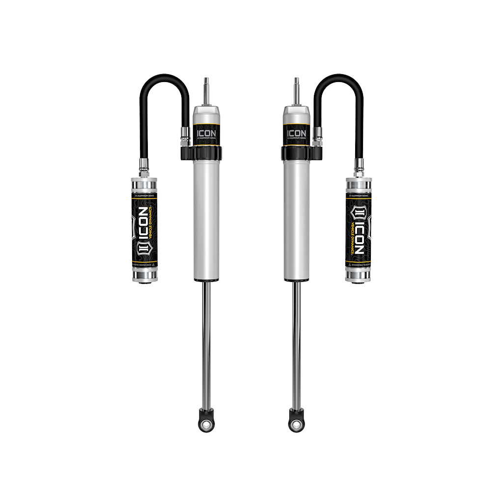 ICON 217800P Ram 2500/3500 HD 2.5" Lift Front 2.5 VS Remote Res Shocks Pair