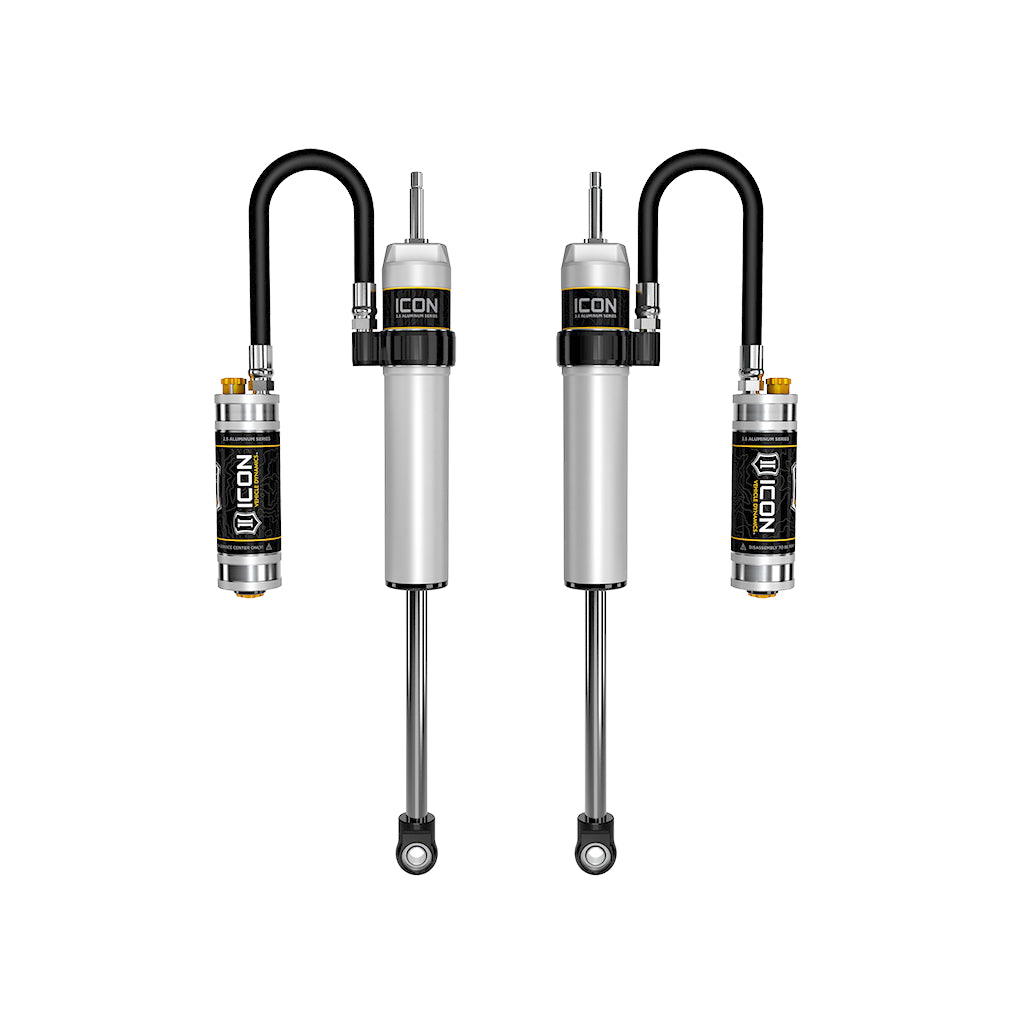 ICON 217802CP Ram 2500 2.5" Lift Front 2.5 VS Remote/CDCV Shocks Pair