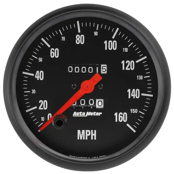 AutoMeter Z-Series 0-160MPH Speedometer 5in. Mechanical Gauge (2691)