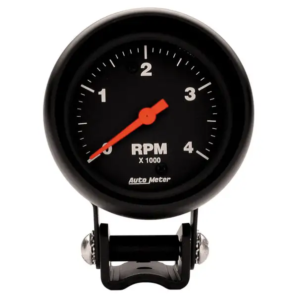 AutoMeter Z-Series 2-5/8in 4K RPM Pedestal Tachometer Gauge (2890)