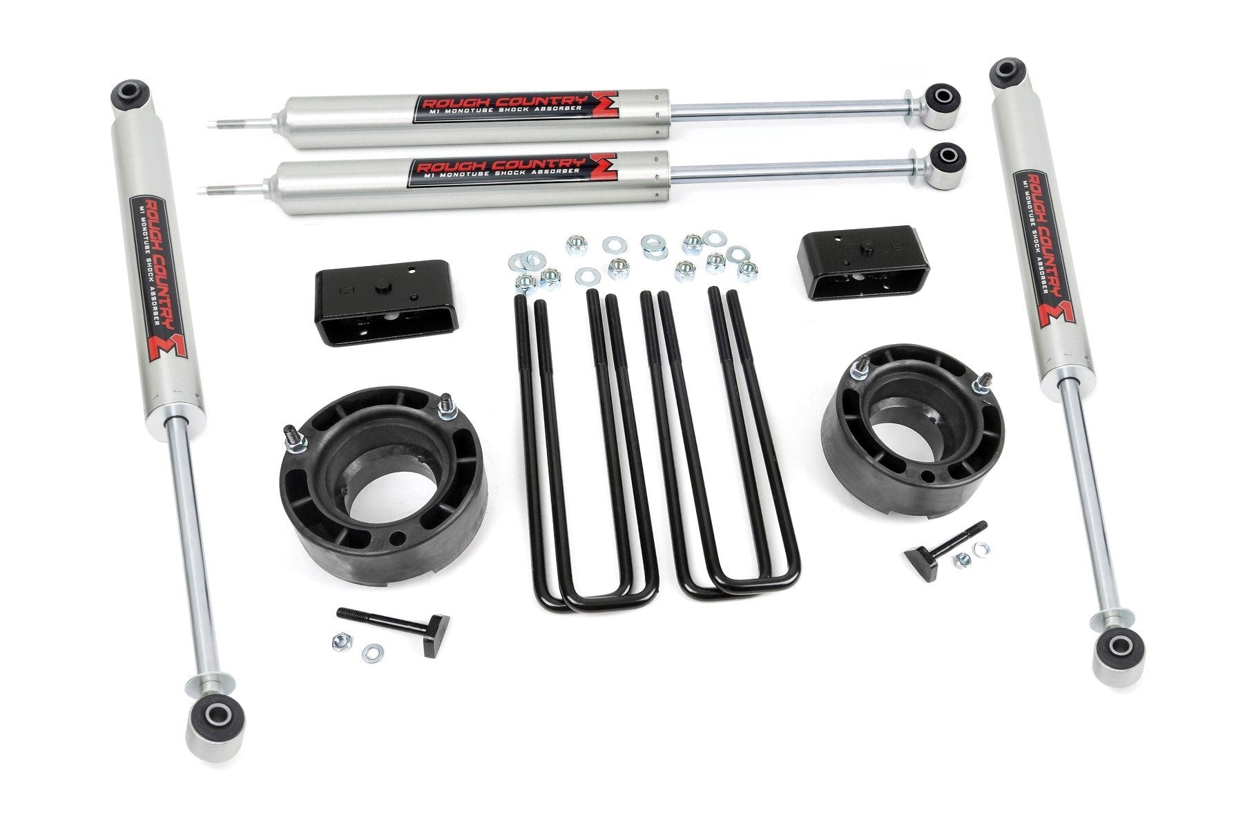 Rough Country 2.5 Inch Lift Kit - M1 - Dodge 1500 4WD (1994-2001) - 36240