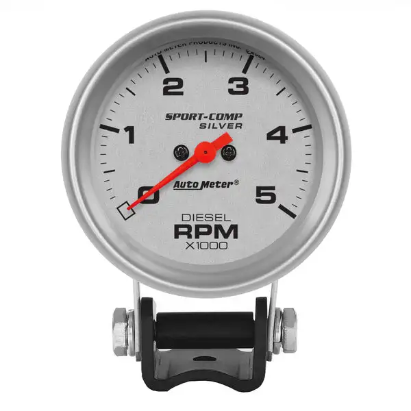 AutoMeter Ultra-Lite 2-5/8in Pedestal Diesel Tachometer 0-5000 RPM (3788)