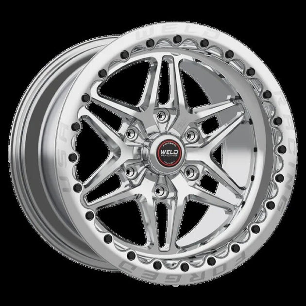 Weld 17x9.5 S81 6x135mm BS 6.2 (24 ET) Polish 3.54 ID Low Pad SBL-POLISH