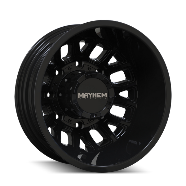 Mayhem 8107D Cogent Dually 17x6.5 8x200 BP -142mm Offset 142mm Bore Gloss Black